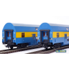 PIKO 97039 , Wagon piętrowy 2 klasy „Bohun” PKP , Stacja Rzeszów , H0 1:87